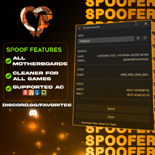 Favorites Hwid Spoofer